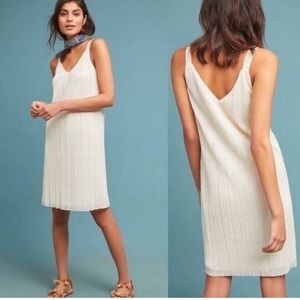Anthropologie size 12 Ivory dress
